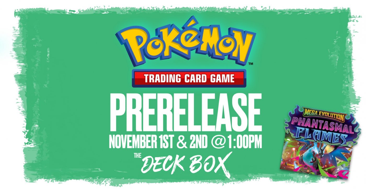 Pokemon Prerelease - Phantasmal Flames