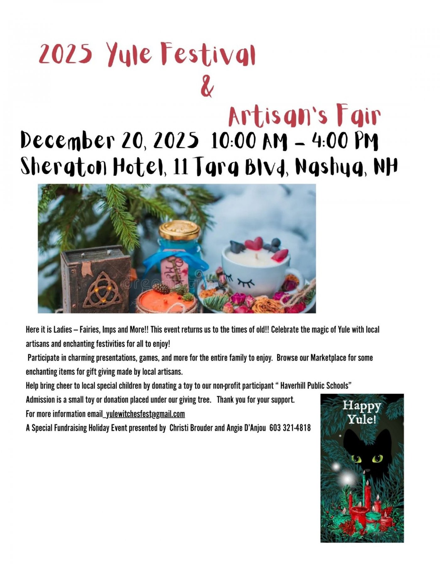 2025 Yule Festival & Artisan's Fair