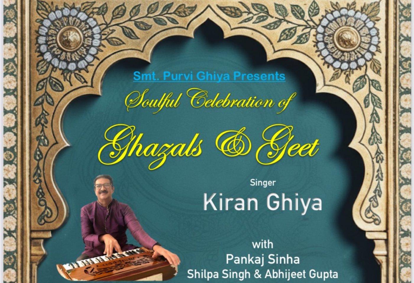 Soulful Celebrations of Ghazals and Geet with Kiren Ghiya 