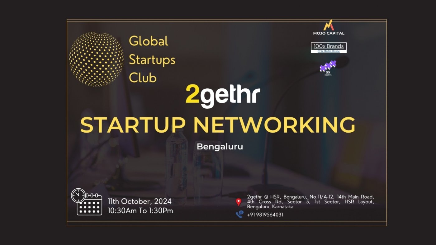 GLOBAL STARTUPS CLUB l STARTUP NETWORKING Bengaluru 2025