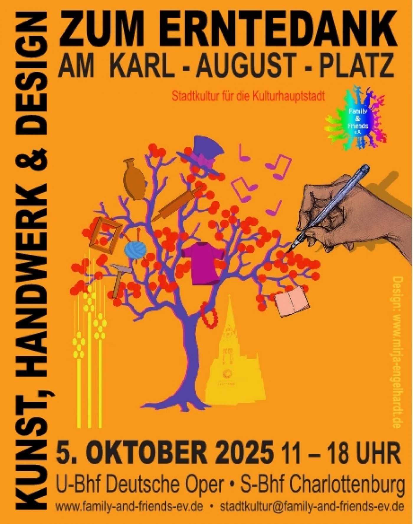 Kunst, Handwerk & Design zum Erntedank in Berlin-Charlottenburg