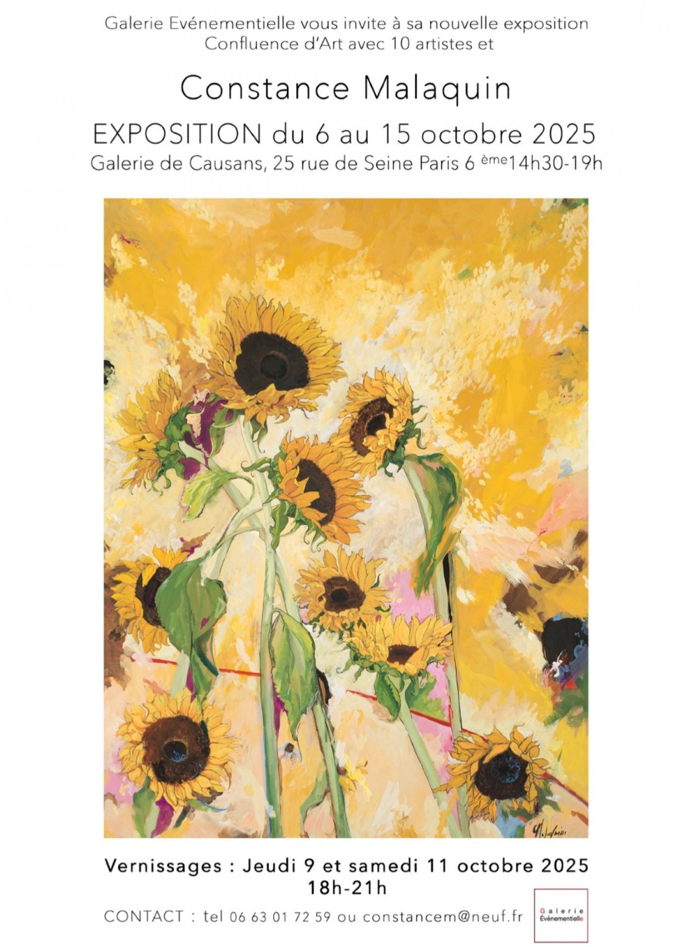 Constance Malaquin, Jardin
