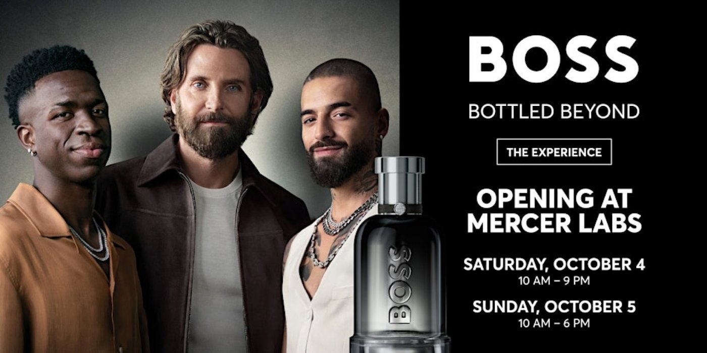 BOSS BOTTLED BEYOND: Where Scent Meets Art at Mercer Labs