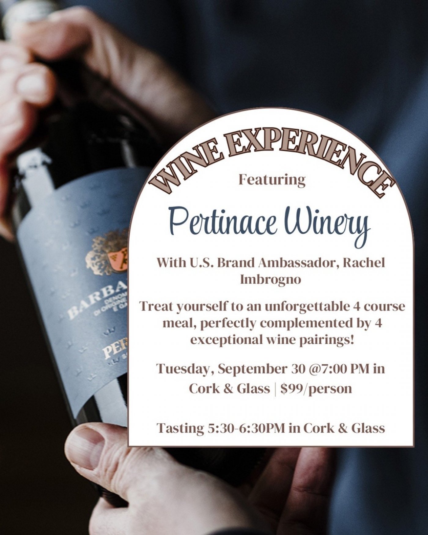 Sip, Savor & Celebrate with Pertinace Winery