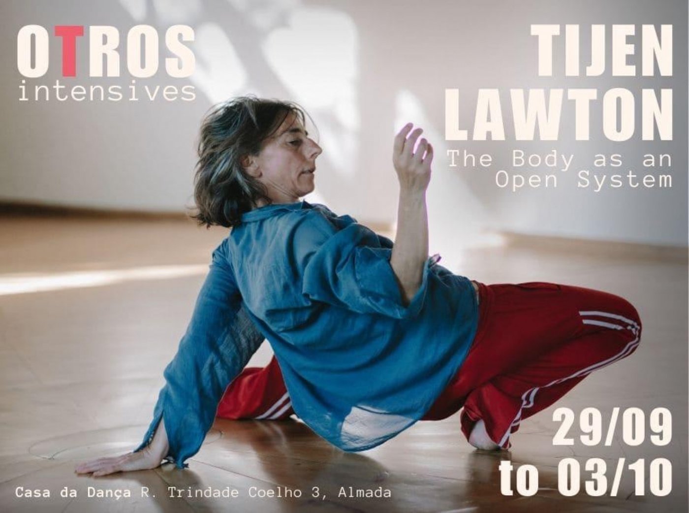 Contemporary dance workshop with Tijen Lawton in Lisbon