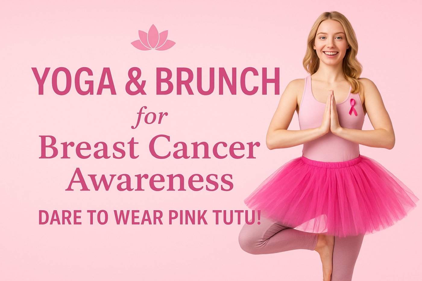 \ud83c\udf38 Yoga & Brunch for Breast Cancer Awareness