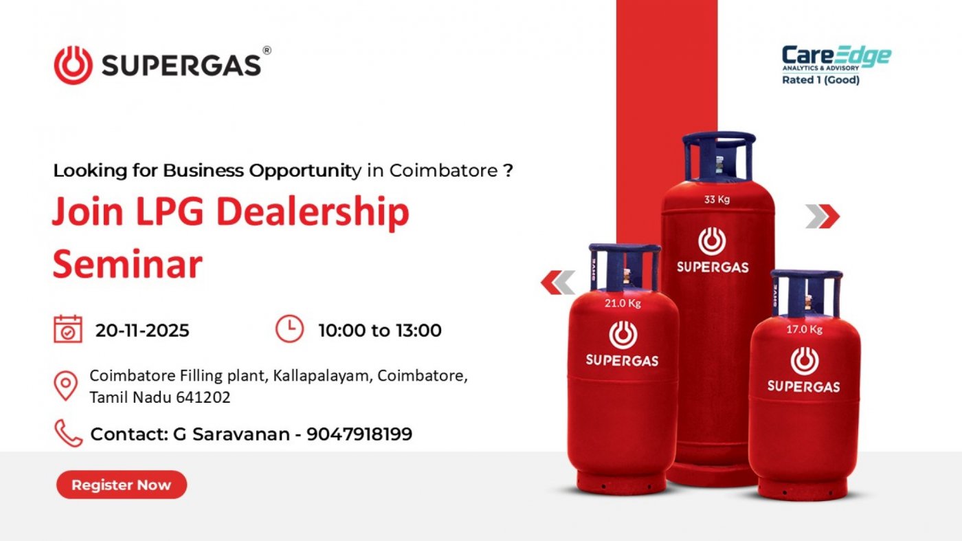 Seminar on LPG Cylinder Dealership | Coimbatore