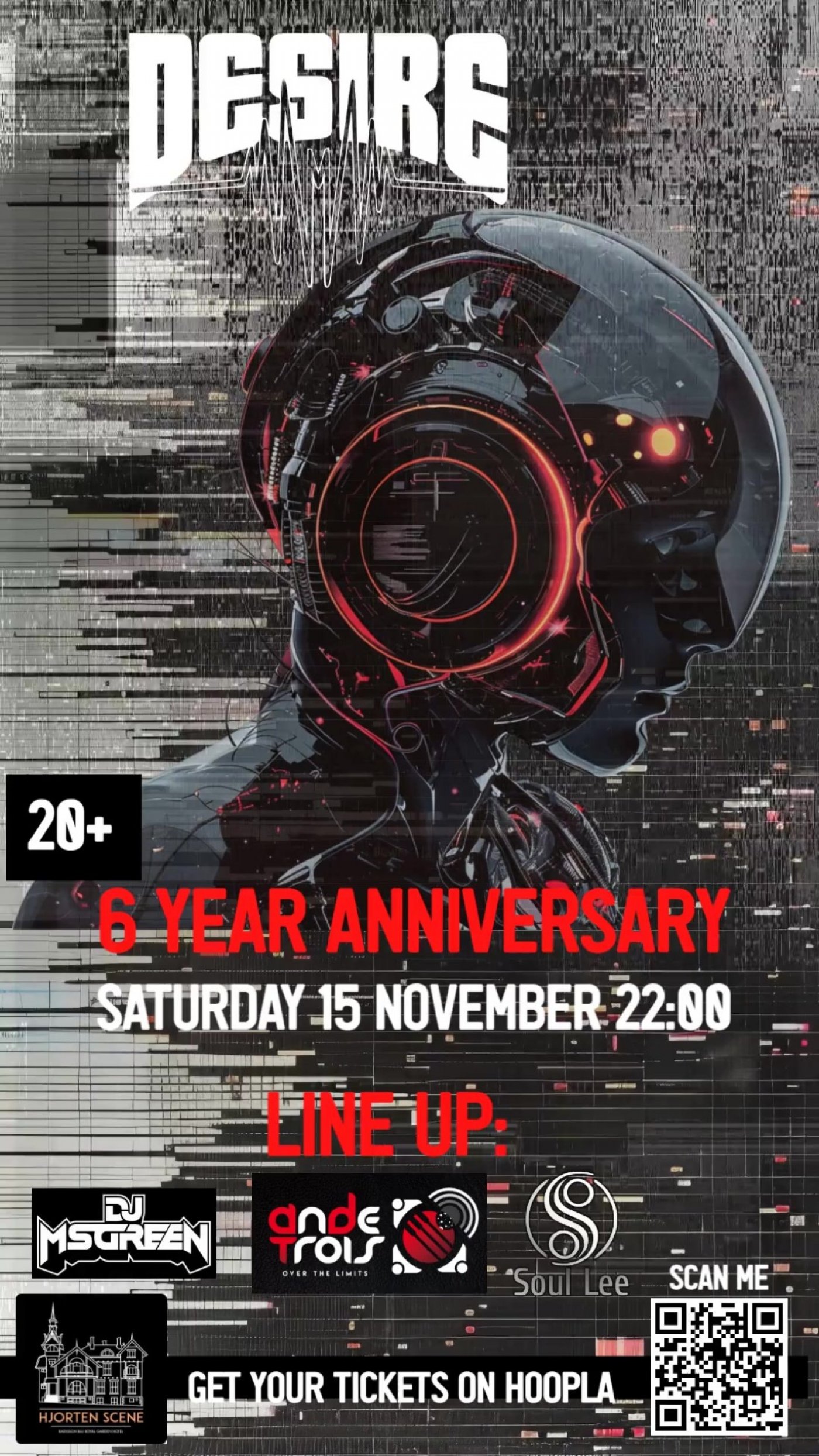 DESIRE \/\/ 6 YEAR ANNIVERSARY