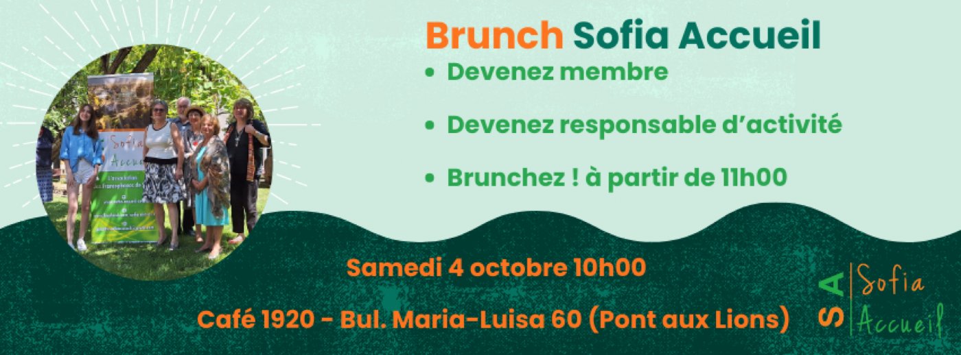 Brunch Francophone Sofia Accueil