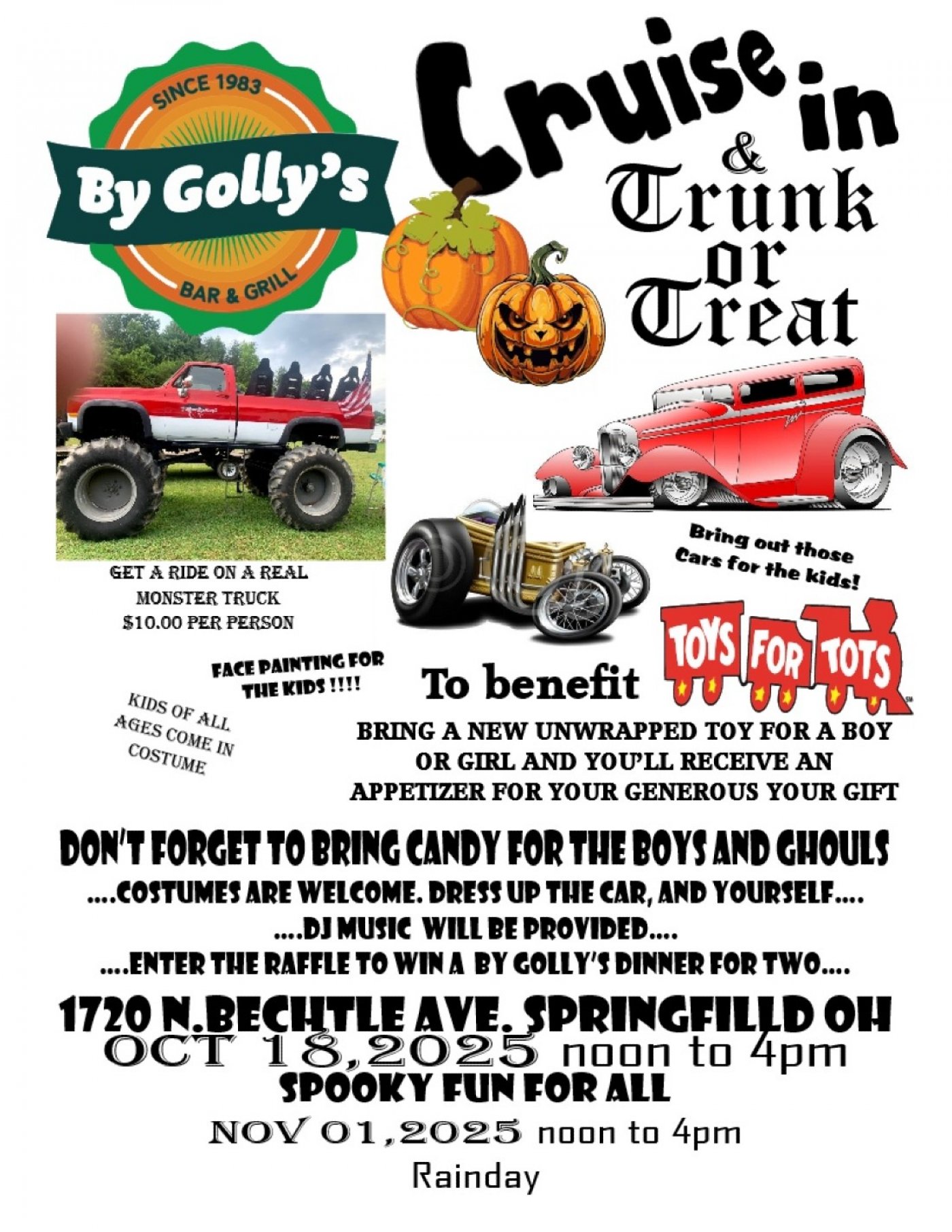 By Golly's Cruise in and Trunk or Treat