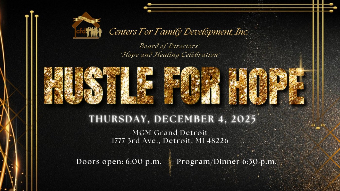 Centers for Family Development, Inc. Hope & Healing Gala