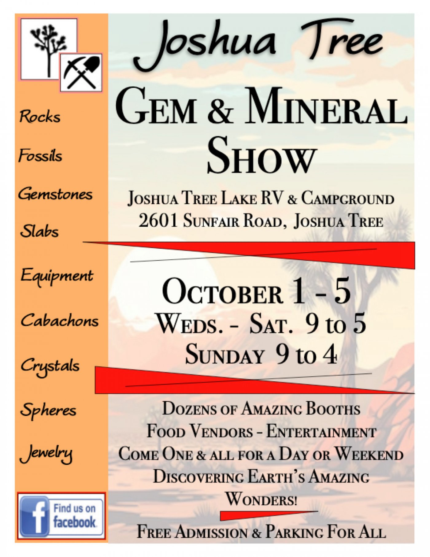 Joshua Tree Gem & Mineral Show
