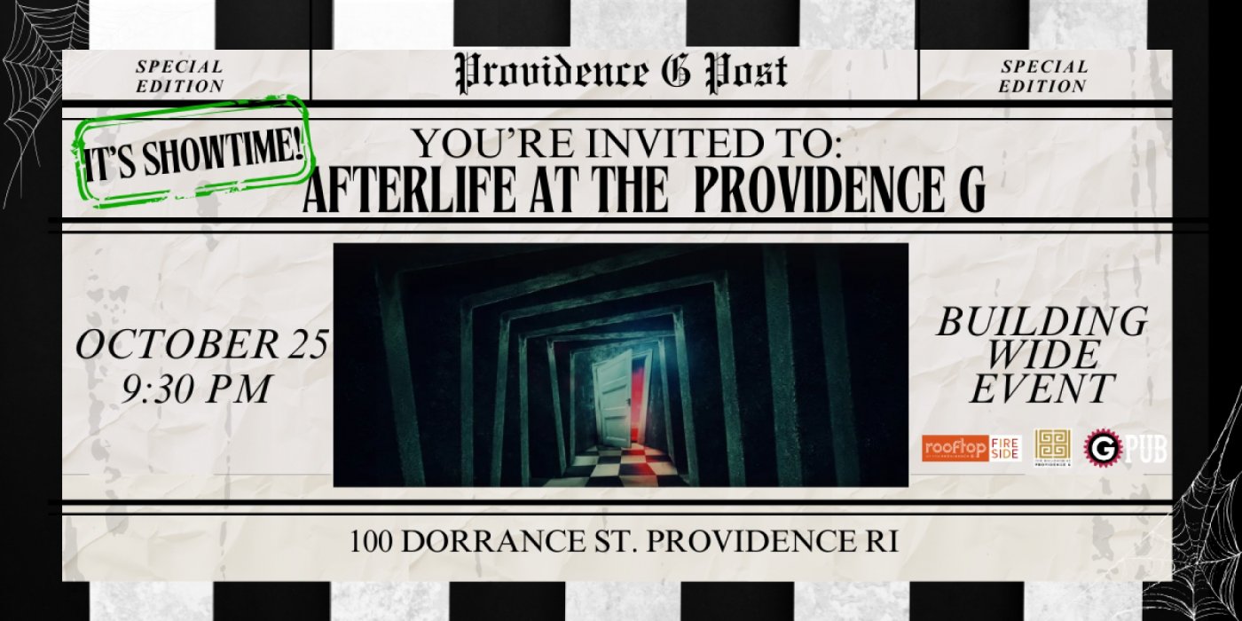 Welcome to the Afterlife: Providence's Biggest Halloween Party! 