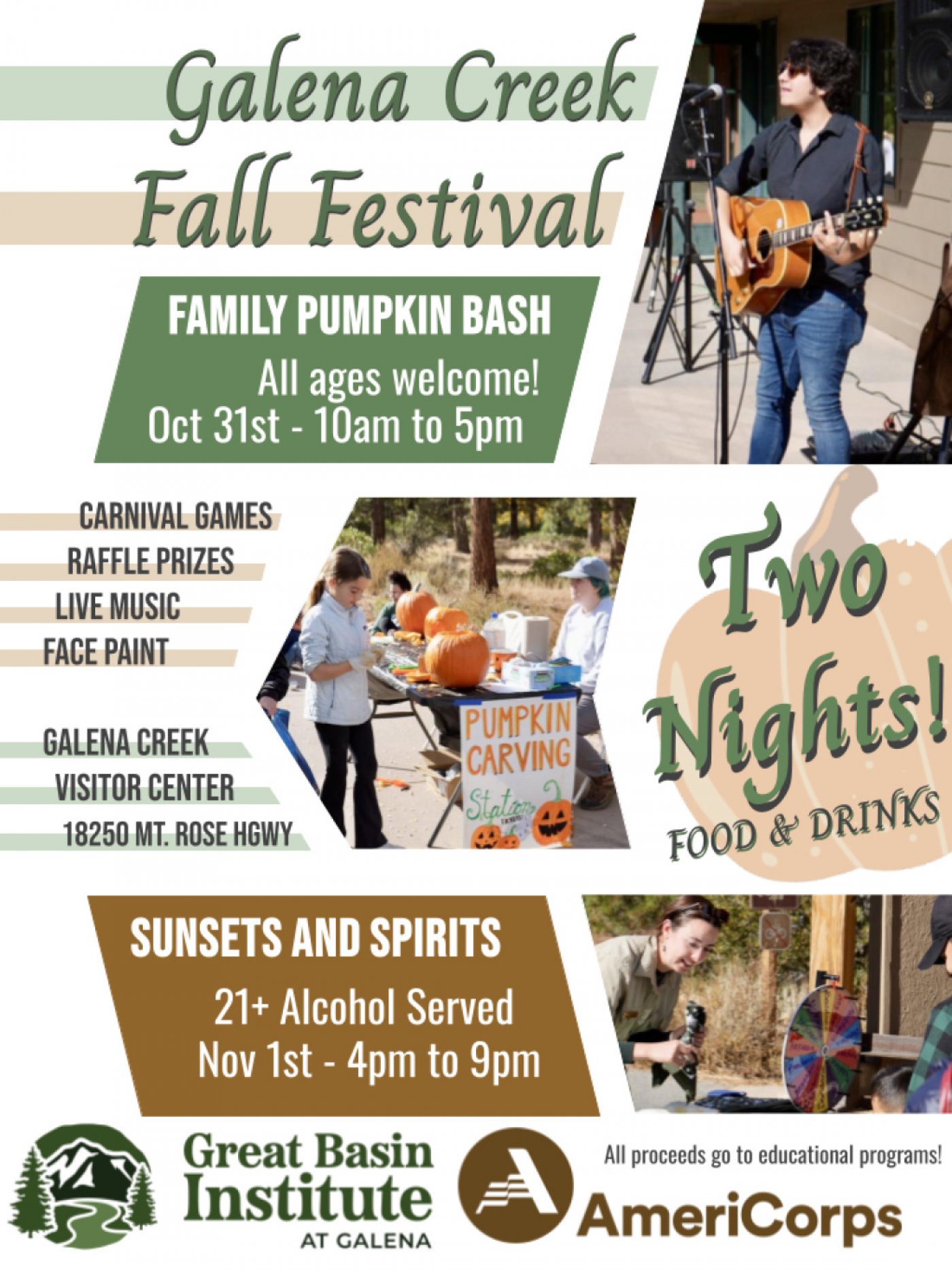 Galena Creek's 4th Annual Fall Festival