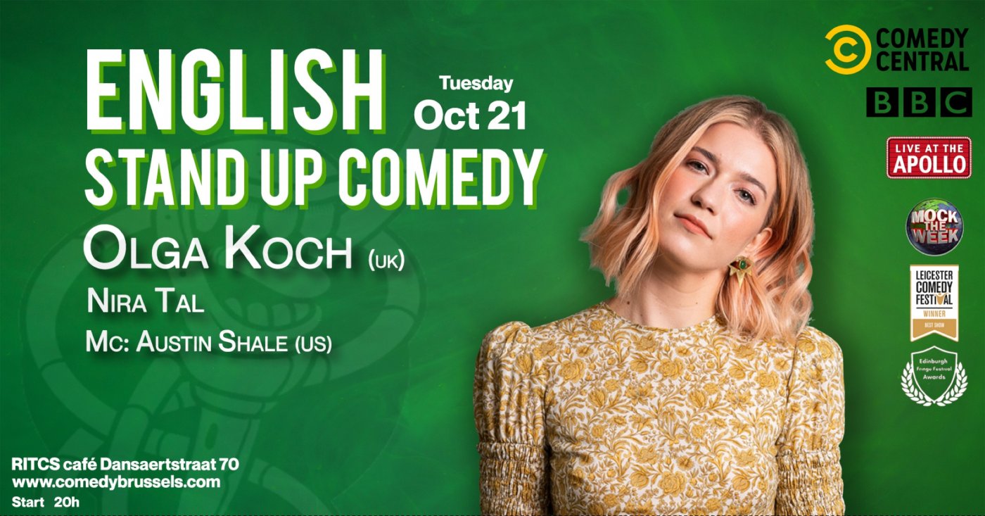 English Comedy at RITCS cafe Olga Koch & Nira Tal