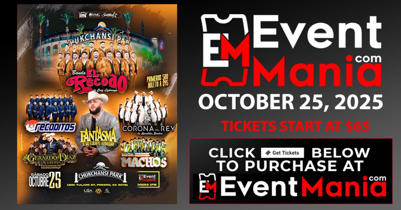 Banda El Recodo, El Fantasma - Fresno, CA