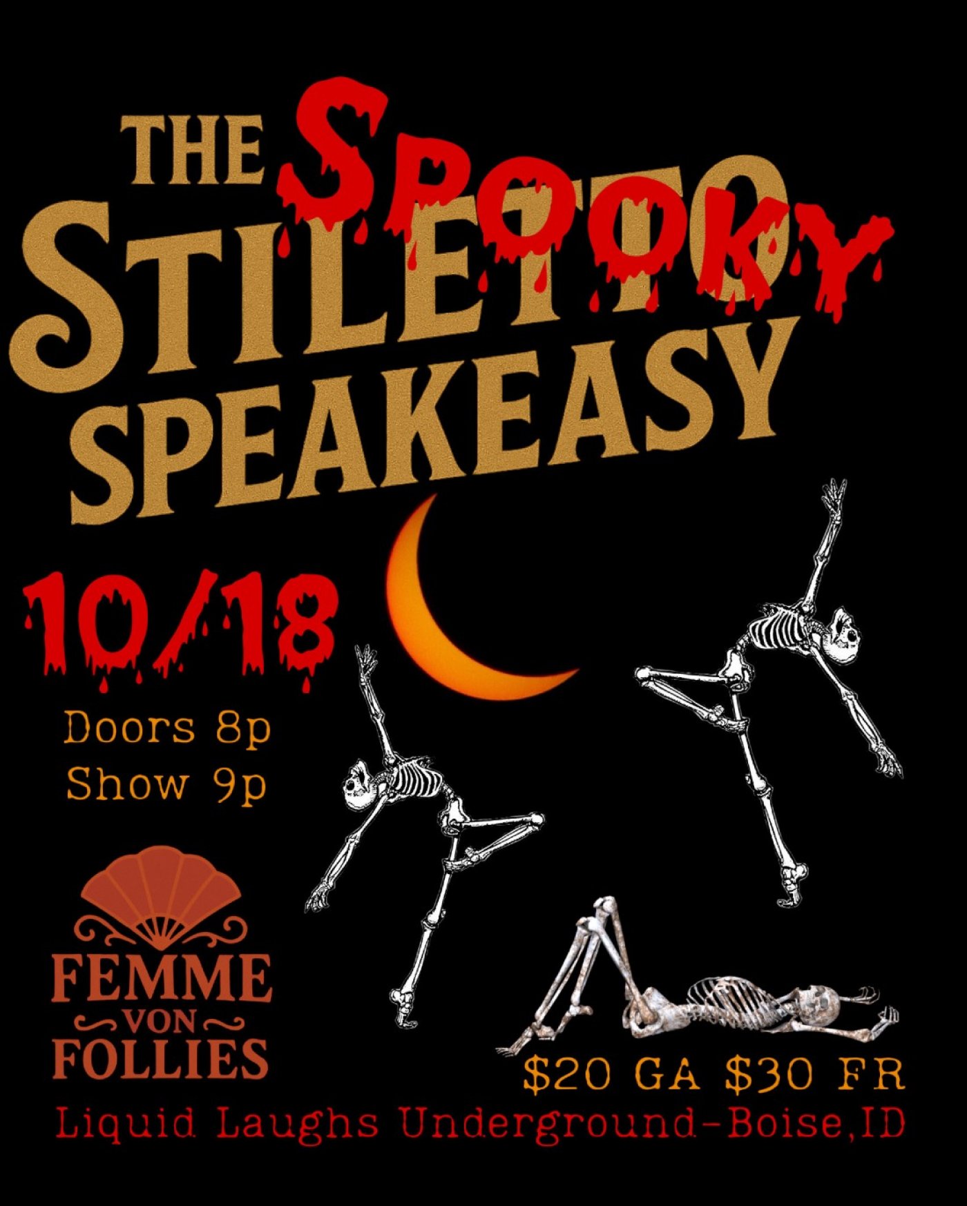 Femme Von Follies\u2019 Spooky Speakeasy! 