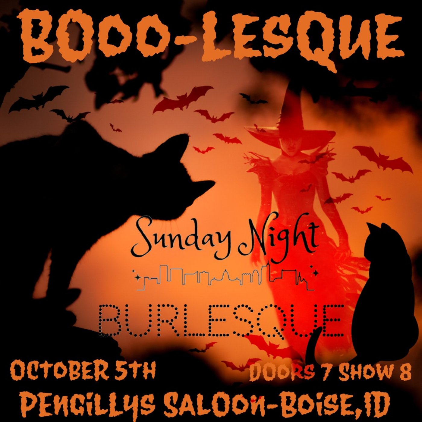 Sunday Night Burlesques' Booolesque!