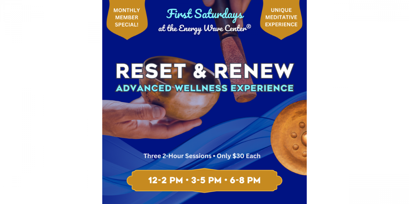 Reset and Renew: Sound Healing with Meditation