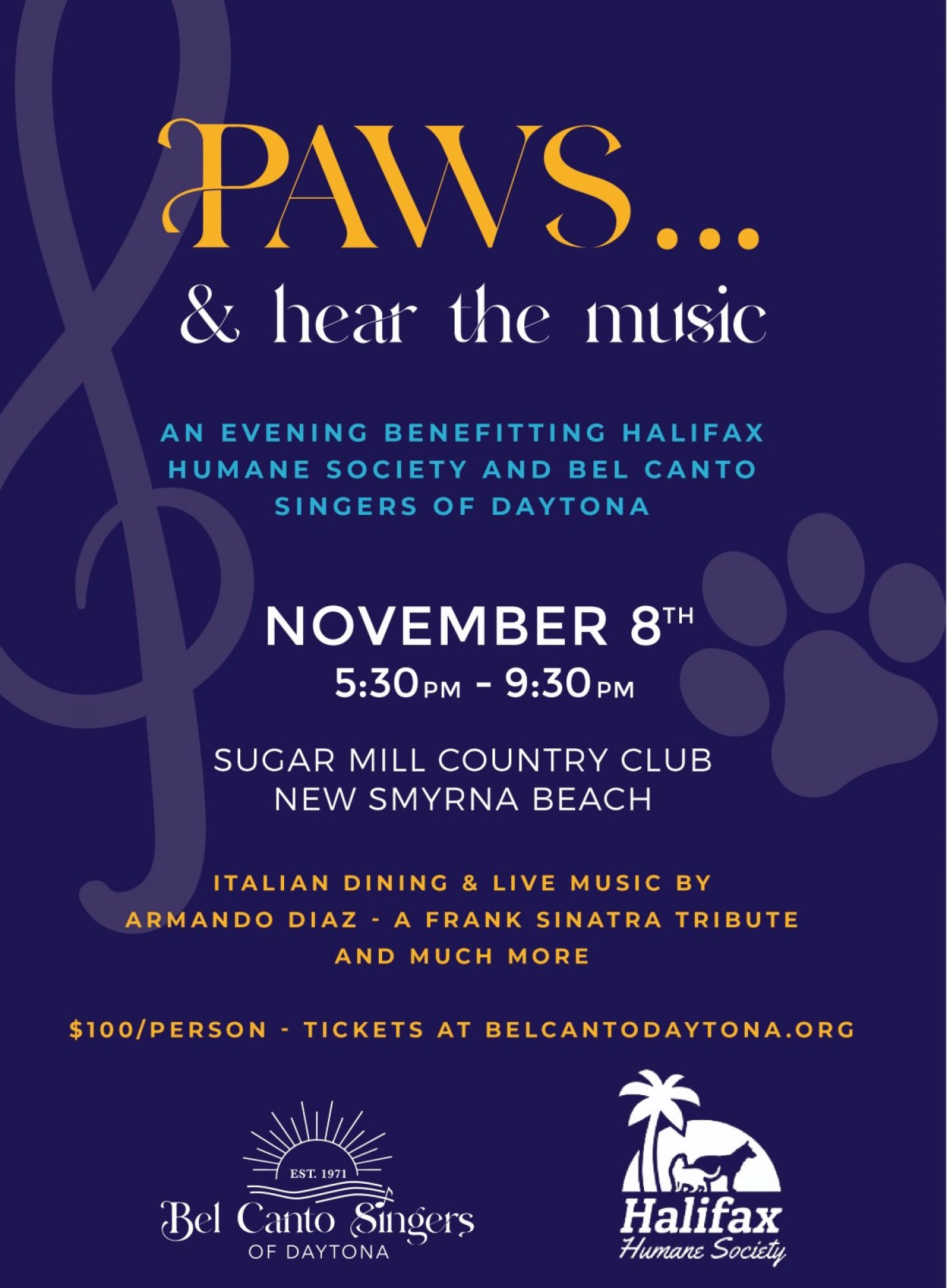 PAWS ..and Hear the Music