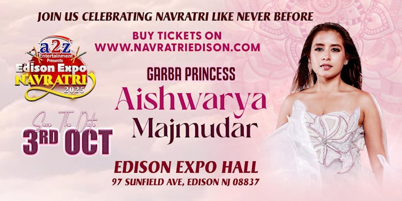 Garba With Aishwarya Majmudar - Live in Edison Expo New Jersey