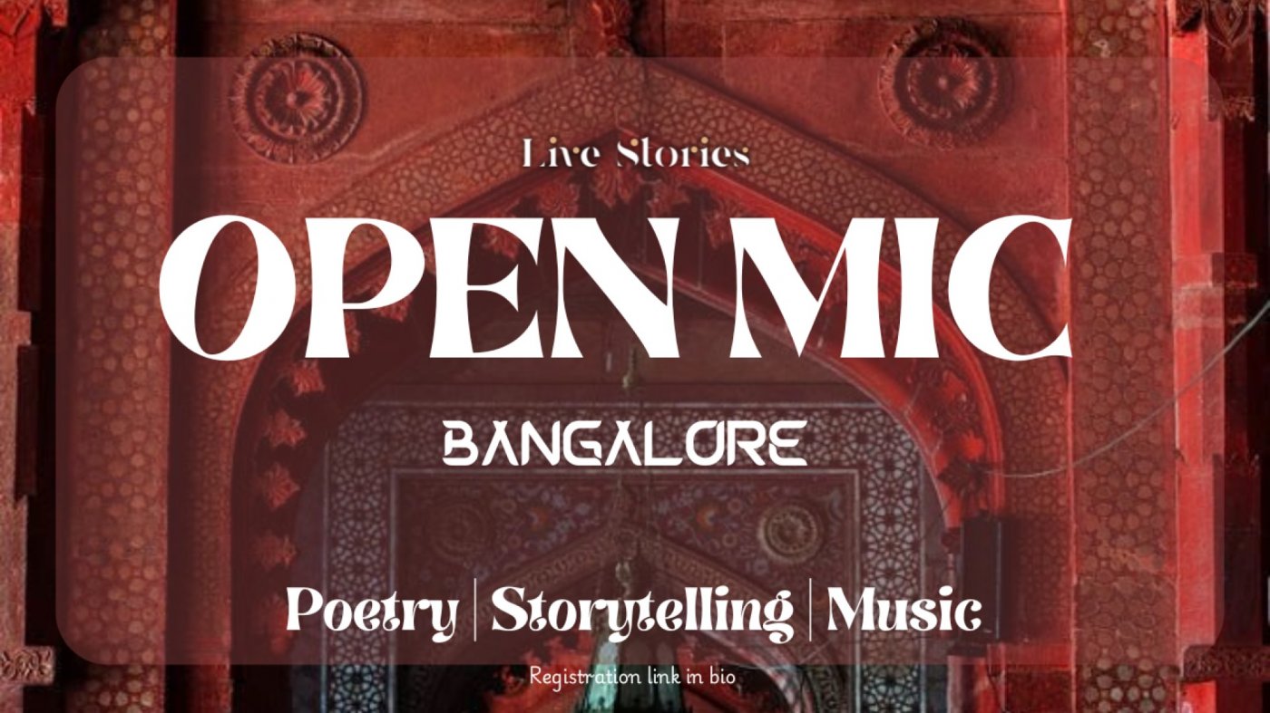 Bangalore Open Mic, 5th Oct 25'