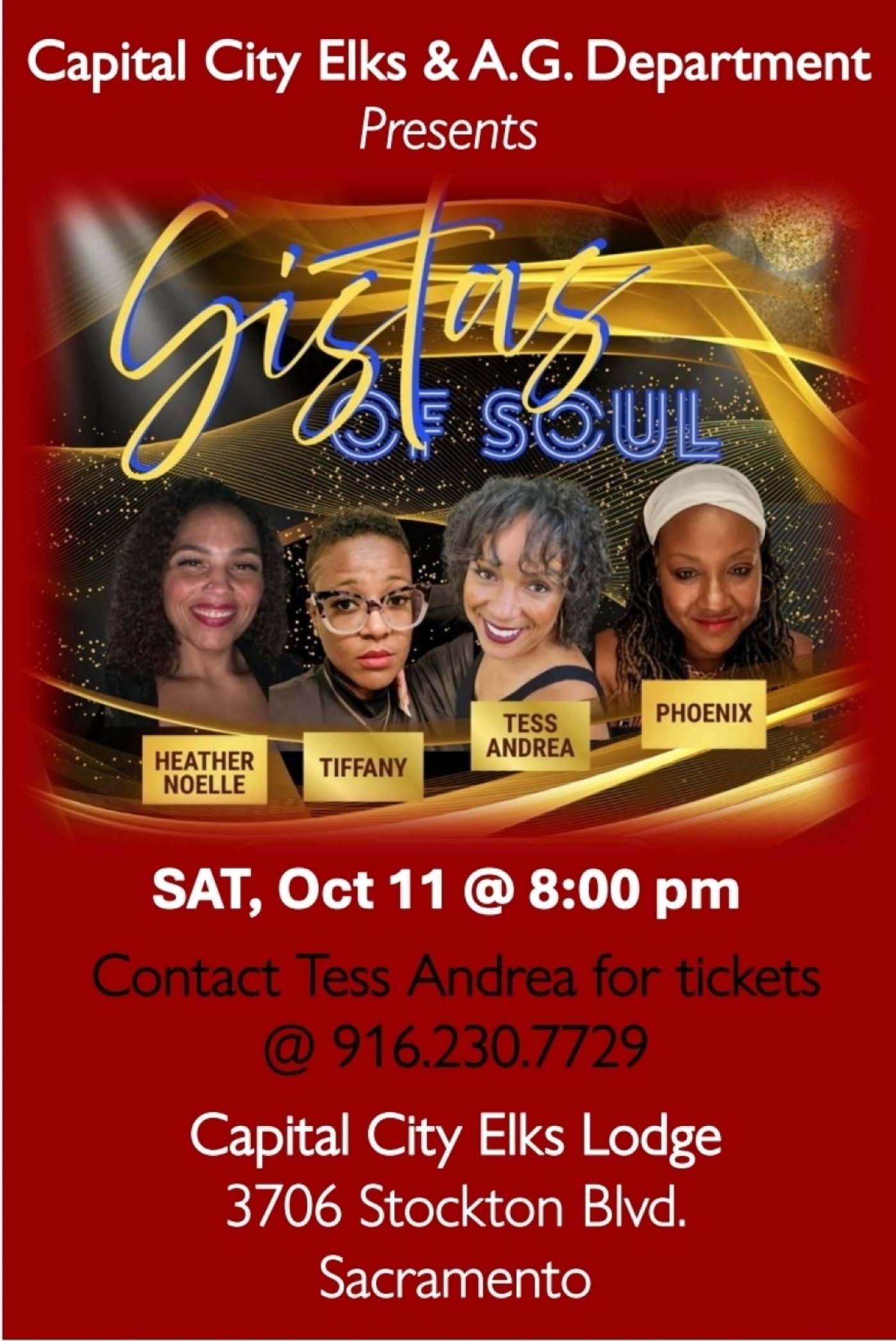 Sistas of Soul Vocal Showcase