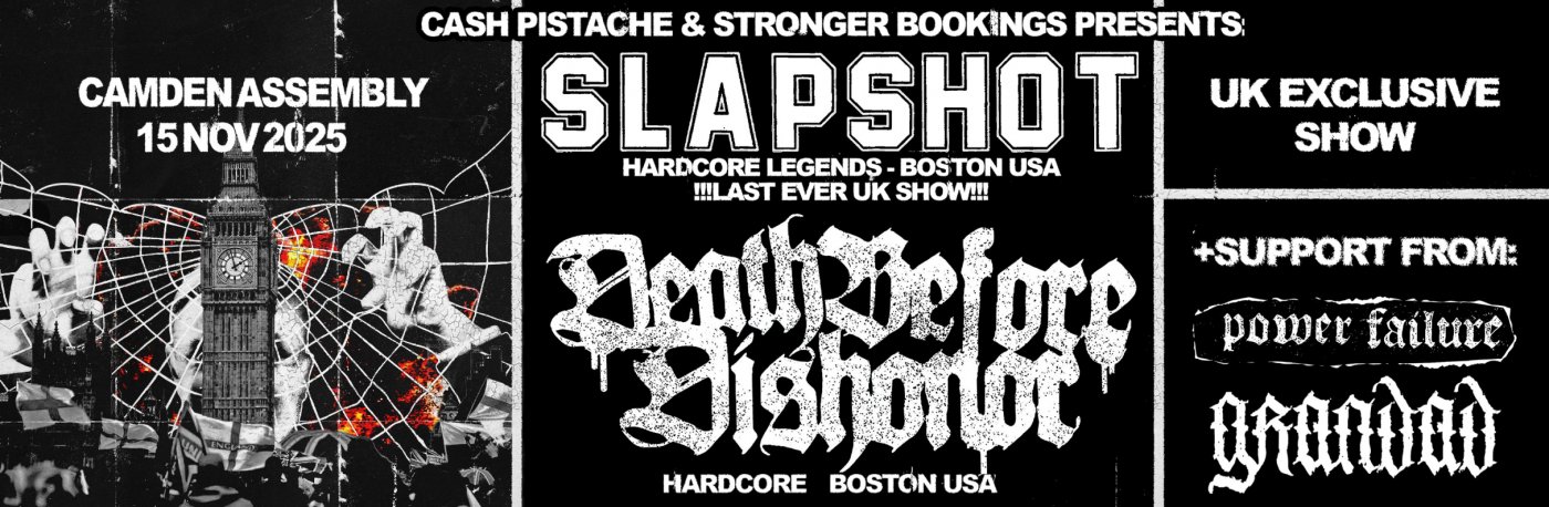 Slapshot + Death Before Dishonor + Grandad + Power Failure
