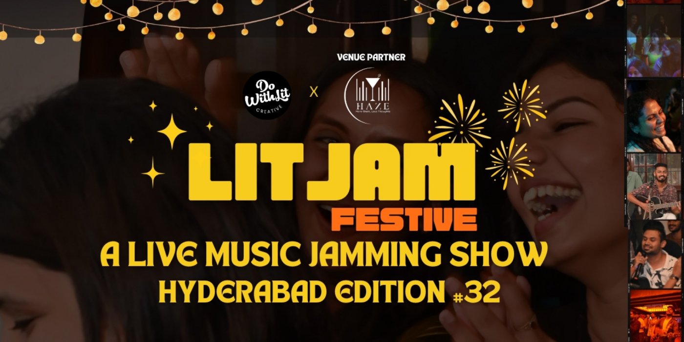 LITJAM Festive - Hyderabad | A Live Music Jamming Show | Edition #32 | Festive Edition