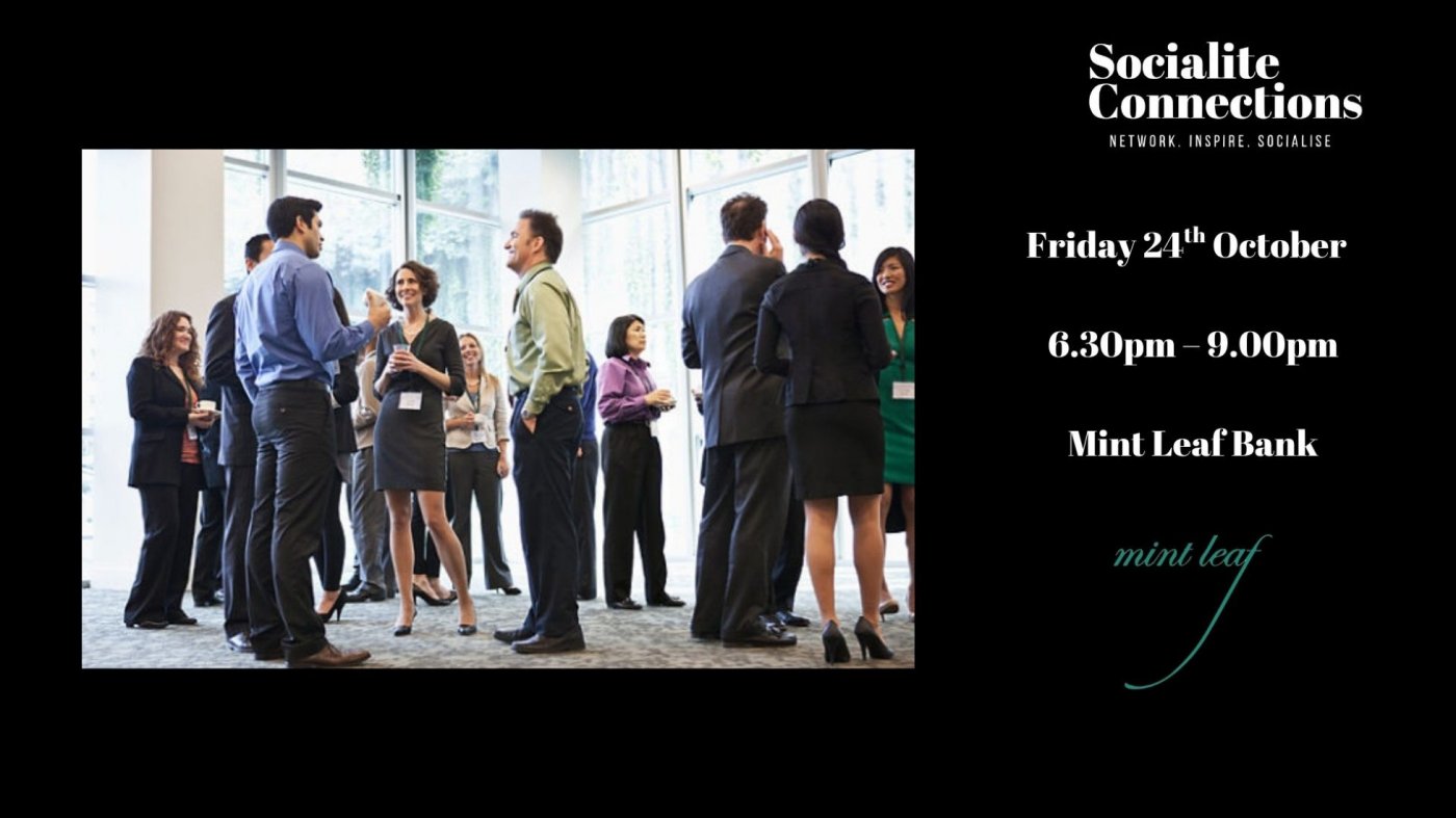 Network & Pitch: Entrepreneurs, Business Partners Mixer at mint Leaf Bank