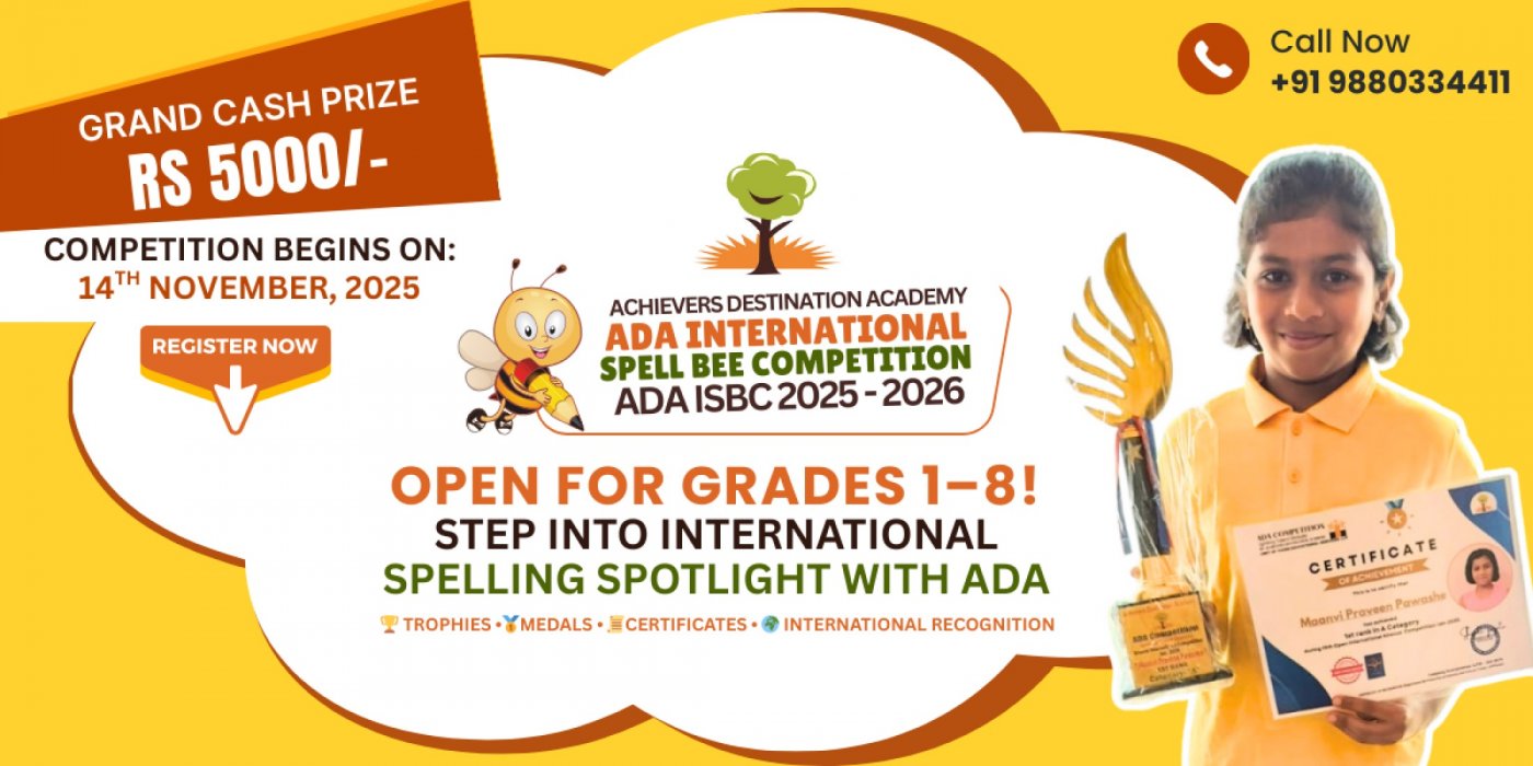 ADA International Spell Bee Competition 2025-2026 (ADA ISBC 2025 - 2026)