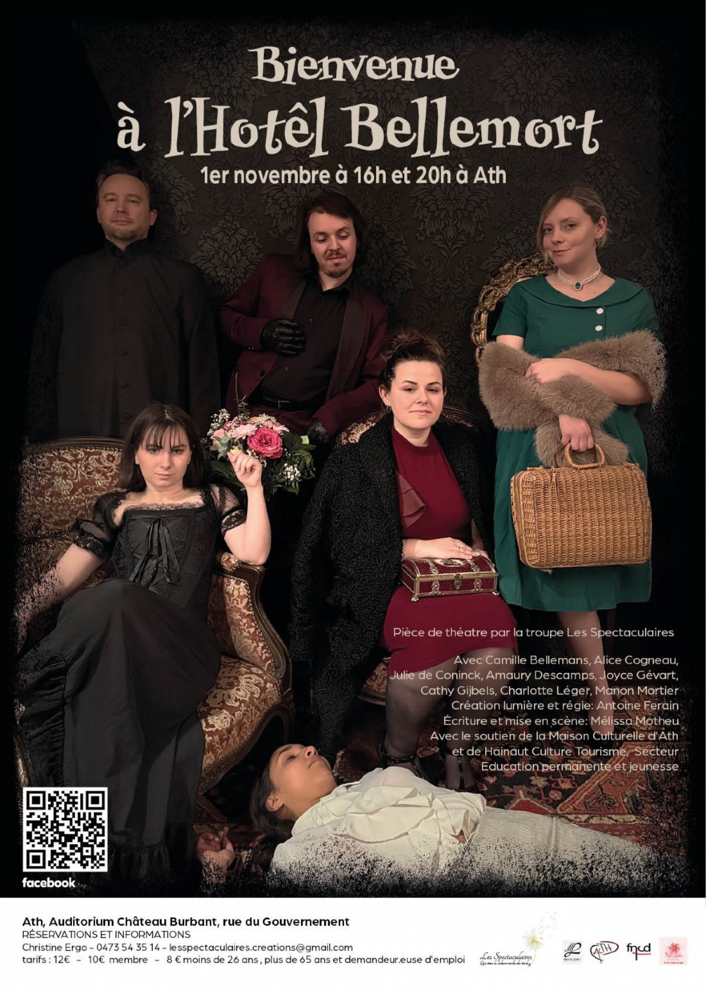 Bienvenue \u00e0 l\u2019H\u00f4tel Bellemort (pi\u00e8ce de th\u00e9\u00e2tre)