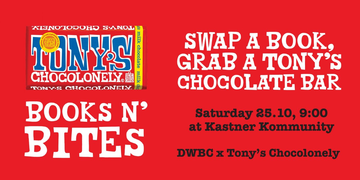 DWBC x Tony's Chocolonely - Books n' Bites