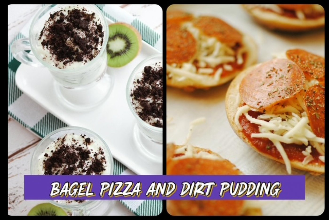 The Art of Cooking - Bagel Pizzas with Dirt Pudding: Monday Evening Class