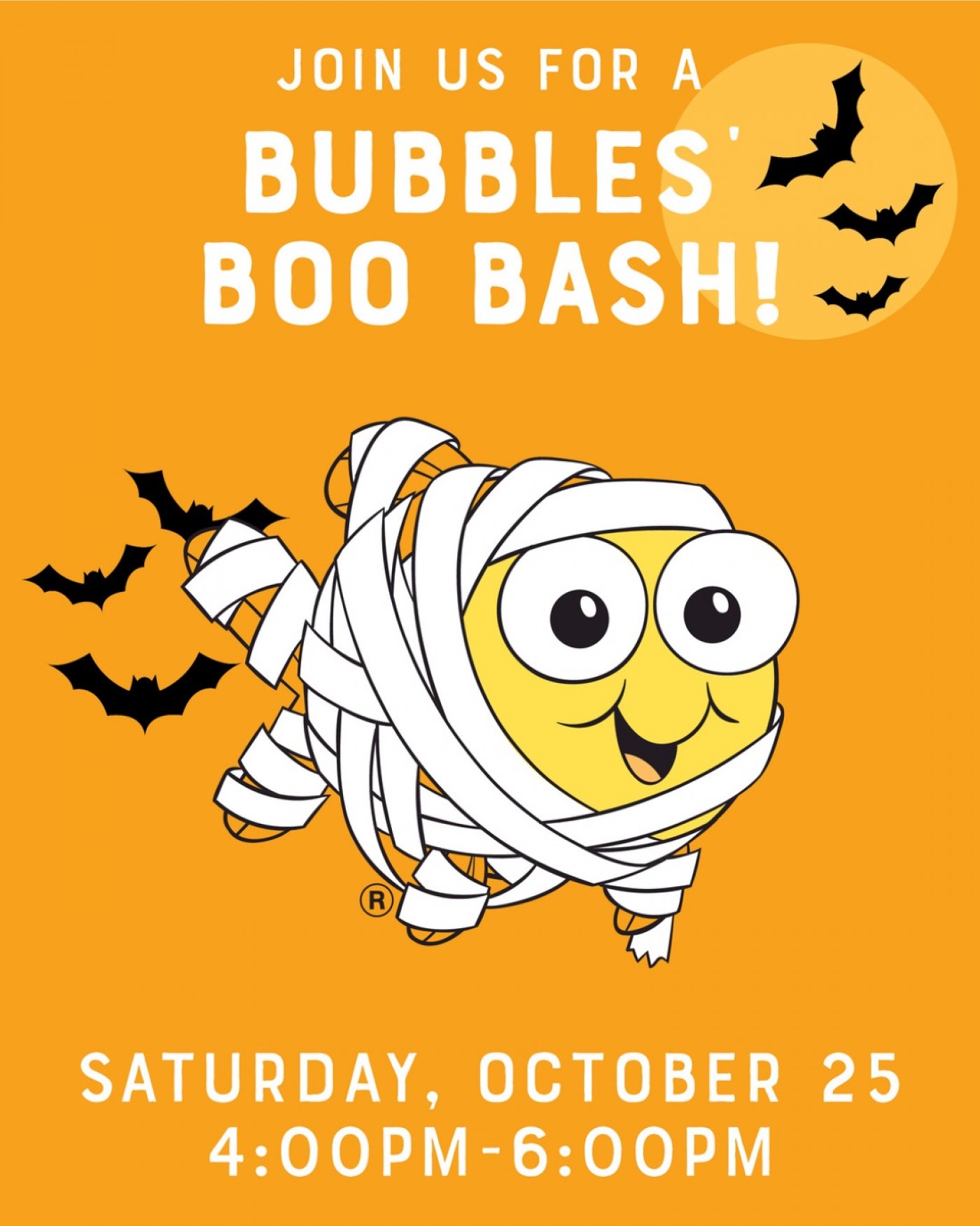Bubbles Boo Bash at Goldfish Swim School Cromwell