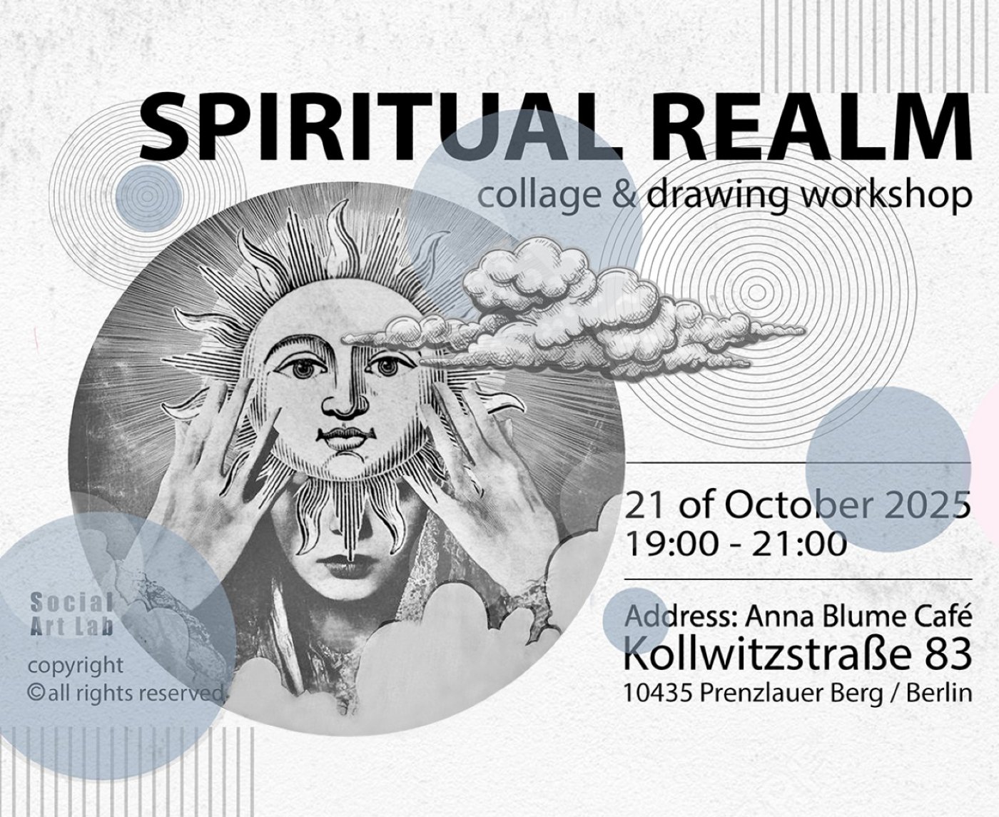 SPIRITUAL REALM collage & drawing workshop