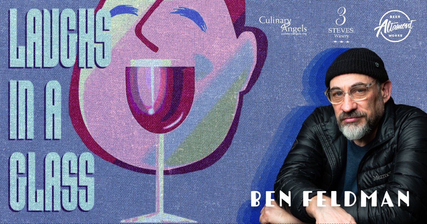 Laughs in a Glass at 3 Steves Winery Friday November 7, 2025 7:30pm Starring Ben Feldman