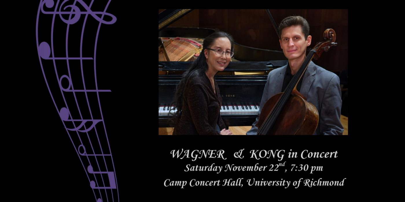 WAGNER & KONG CELLO AND PIANO DUO