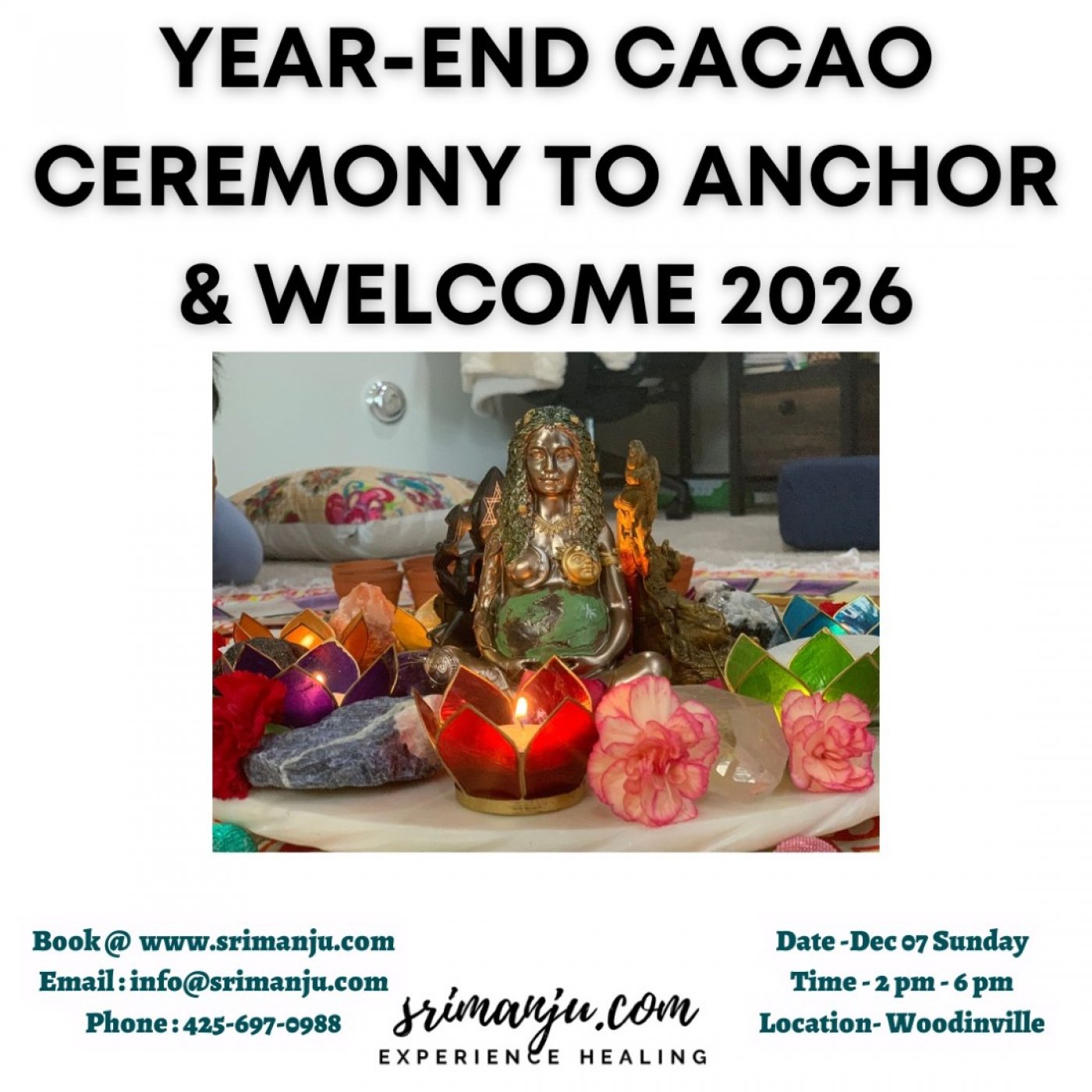 [NEW CIRCLE] Year-End Cacao Ceremony to Anchor & Welcome 2026
