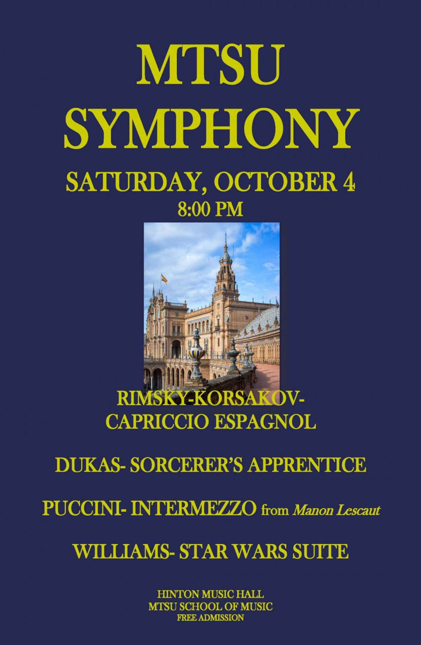 MTSU Symphony Concert