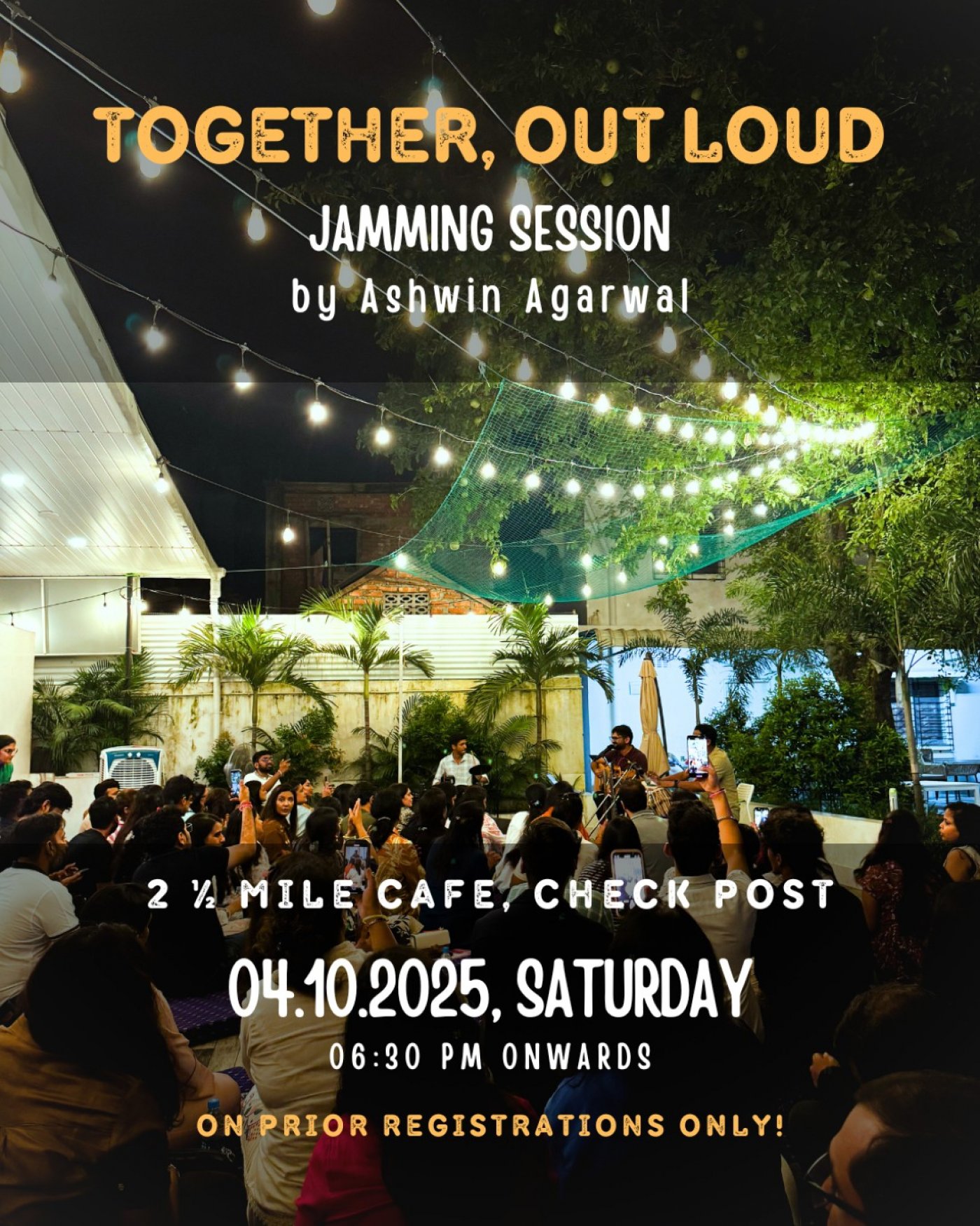 Together, out loud: Jamming Session at 2 1\/2 Mile Cafe
