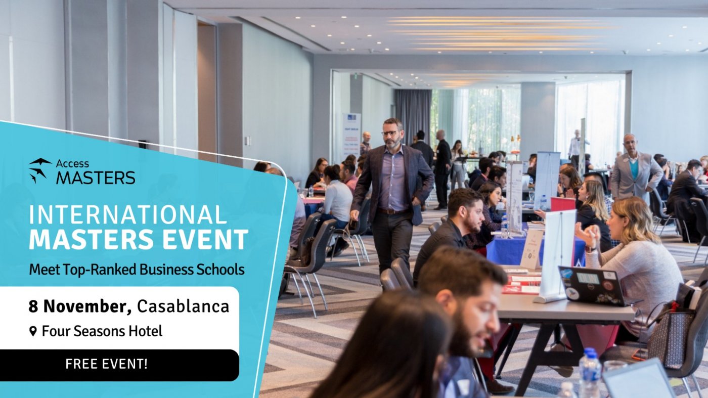 international Masters Fair in Casablanca on 8 November, Saturday! 