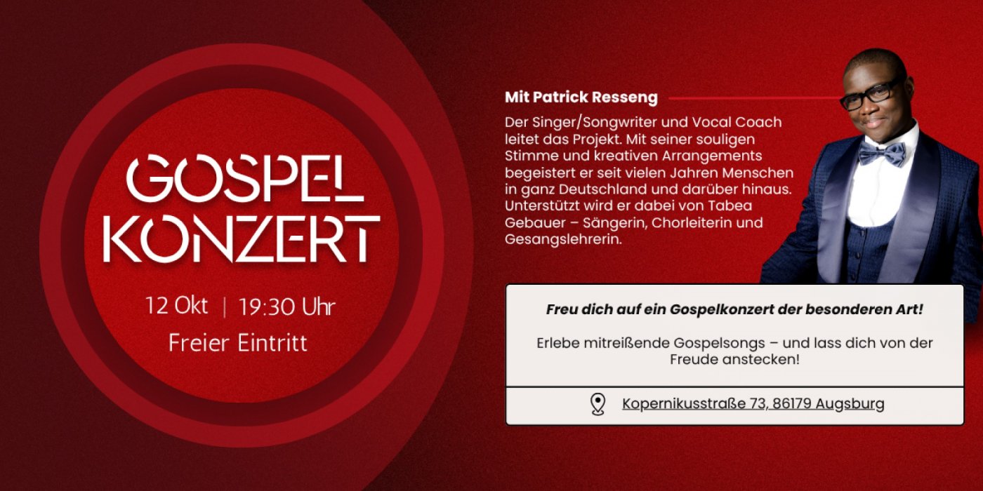 Gospel Konzert Augsburg