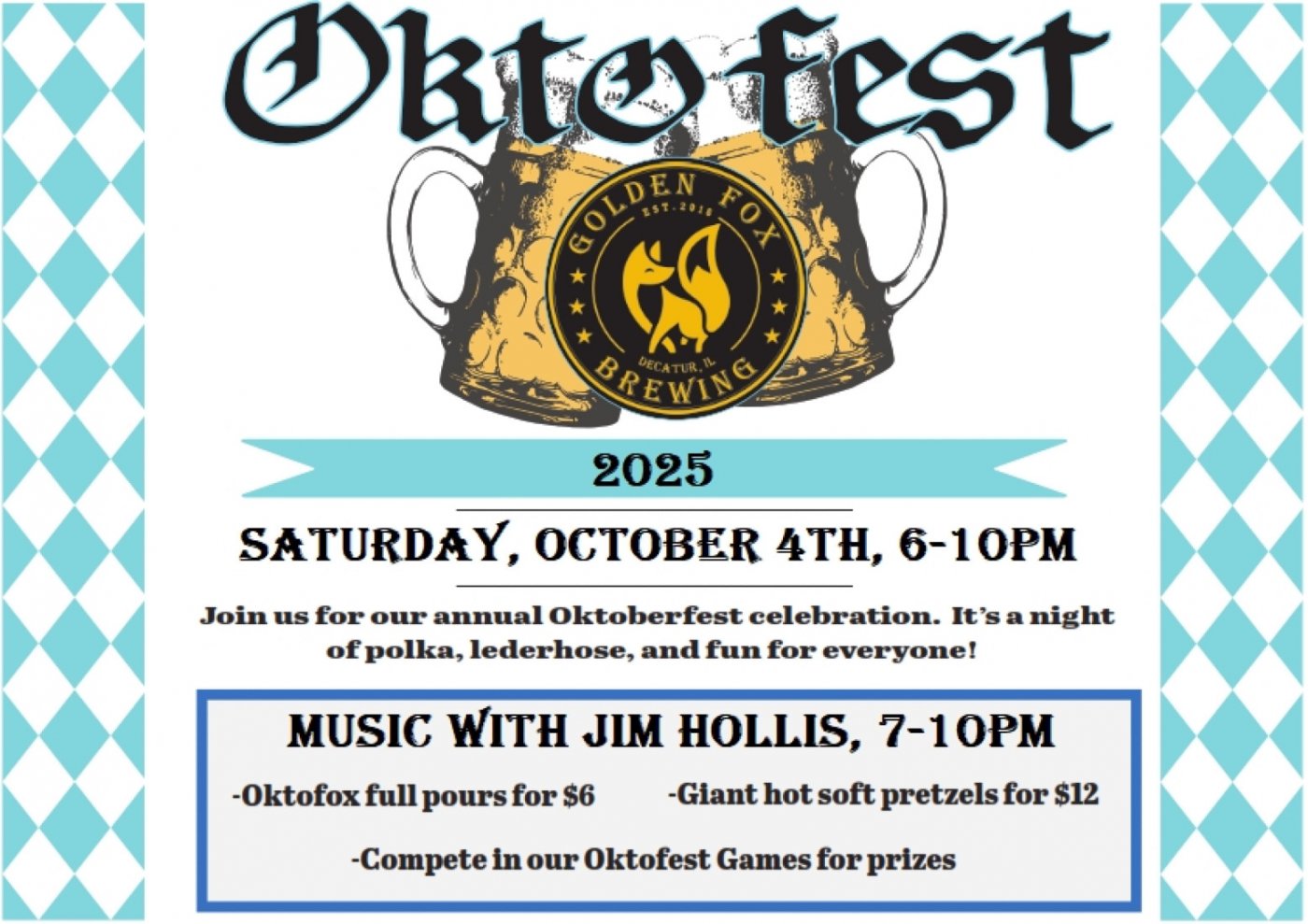Oktoberfest at Golden Fox Brewing