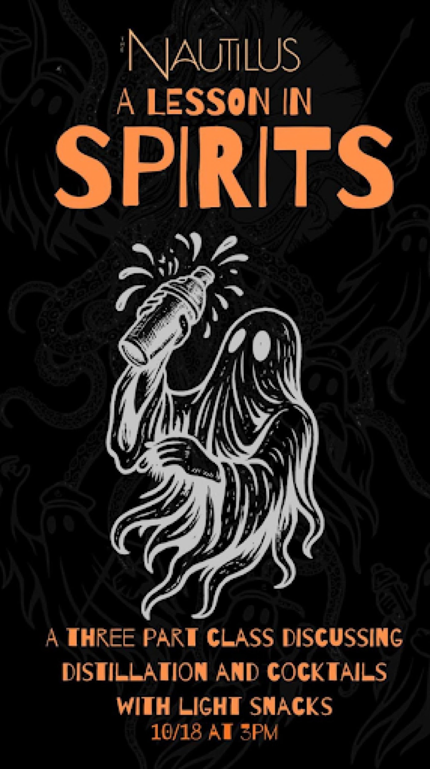 A Lesson in Spirits at Nautilus Pier 4