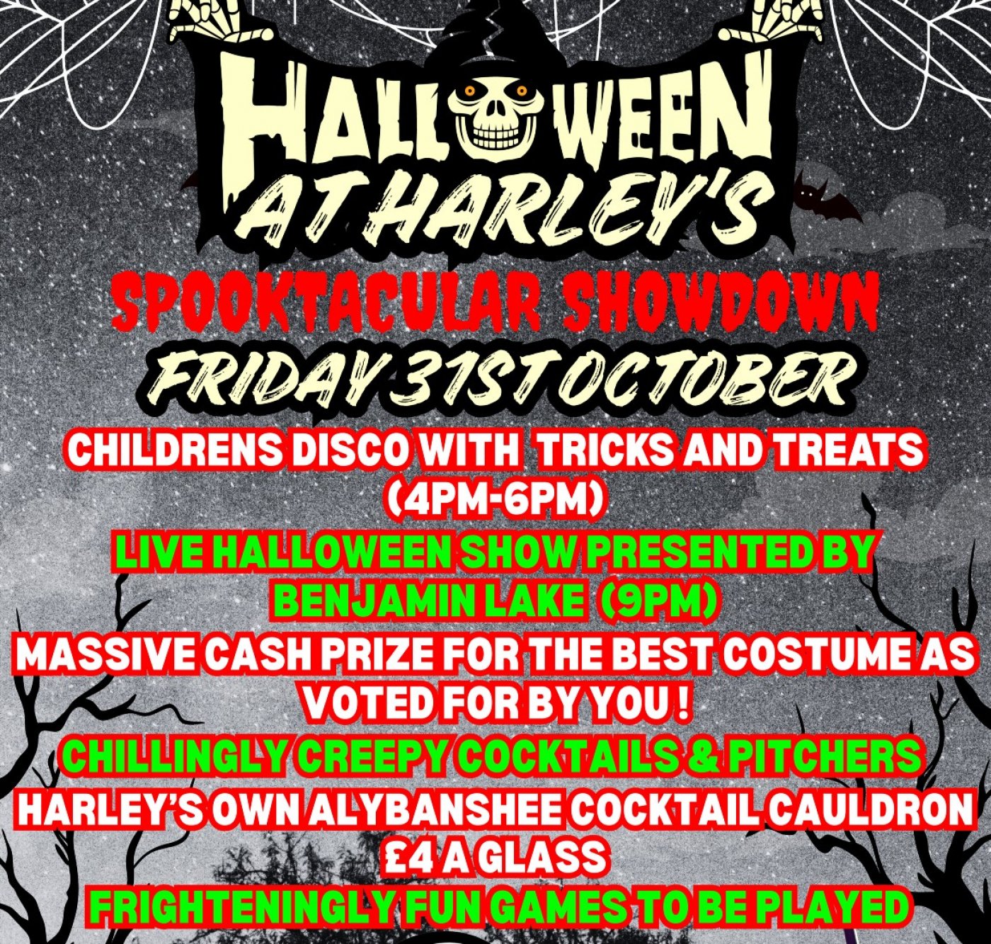 Halloween at Harley\u2019s - Newport Road, Hemsby, NR29 4NW, - Benjamin Blake Live from 9PM