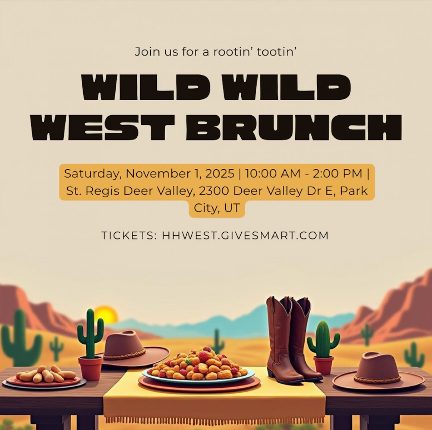 Wild Wild West Brunch