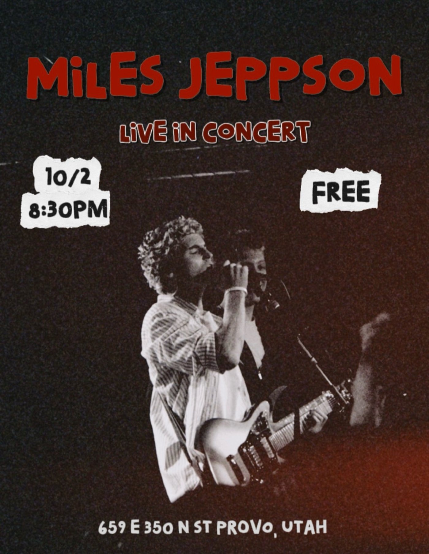 Miles Jeppson Concert 