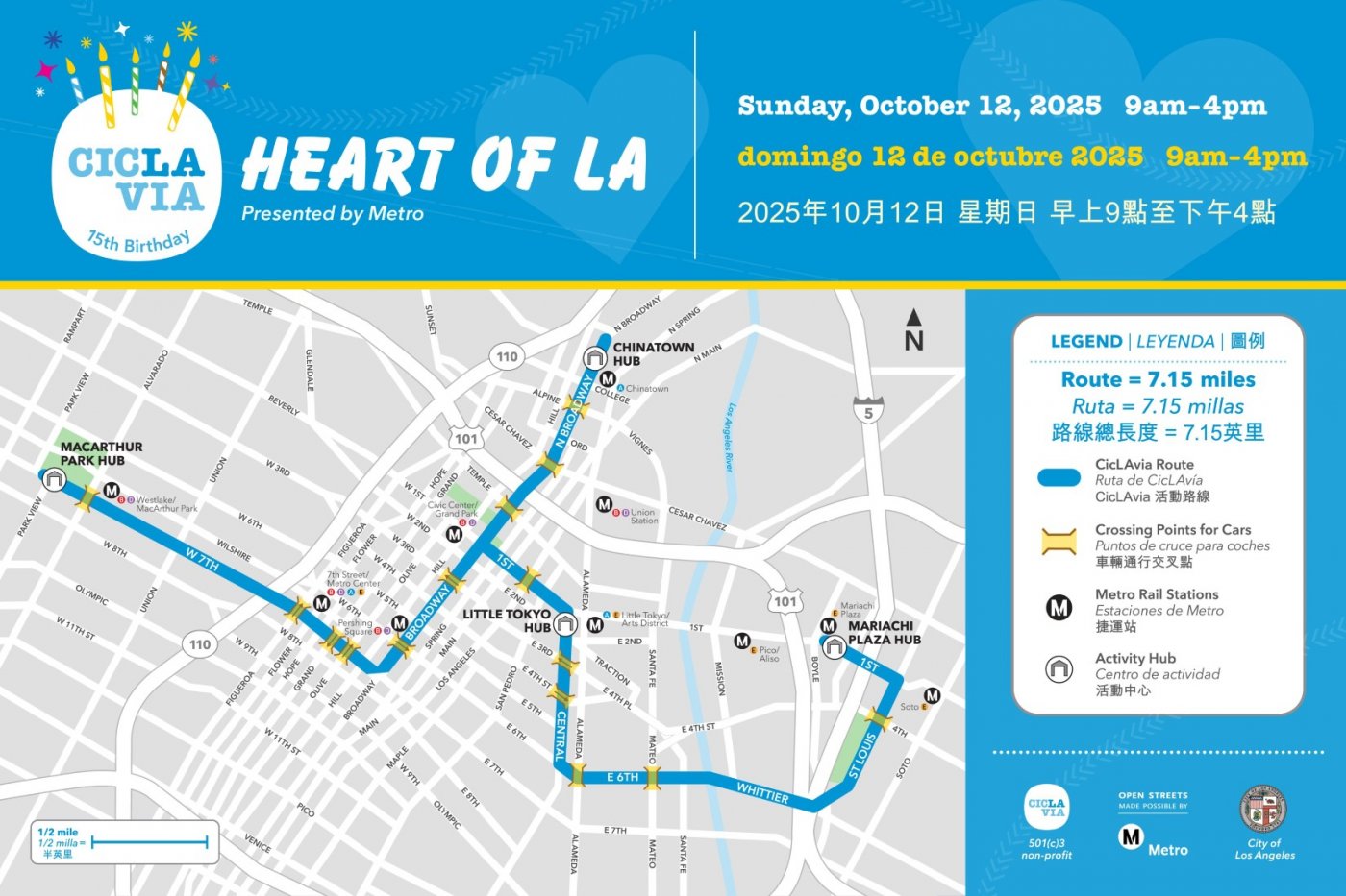 CicLAvia\u2014Heart of LA