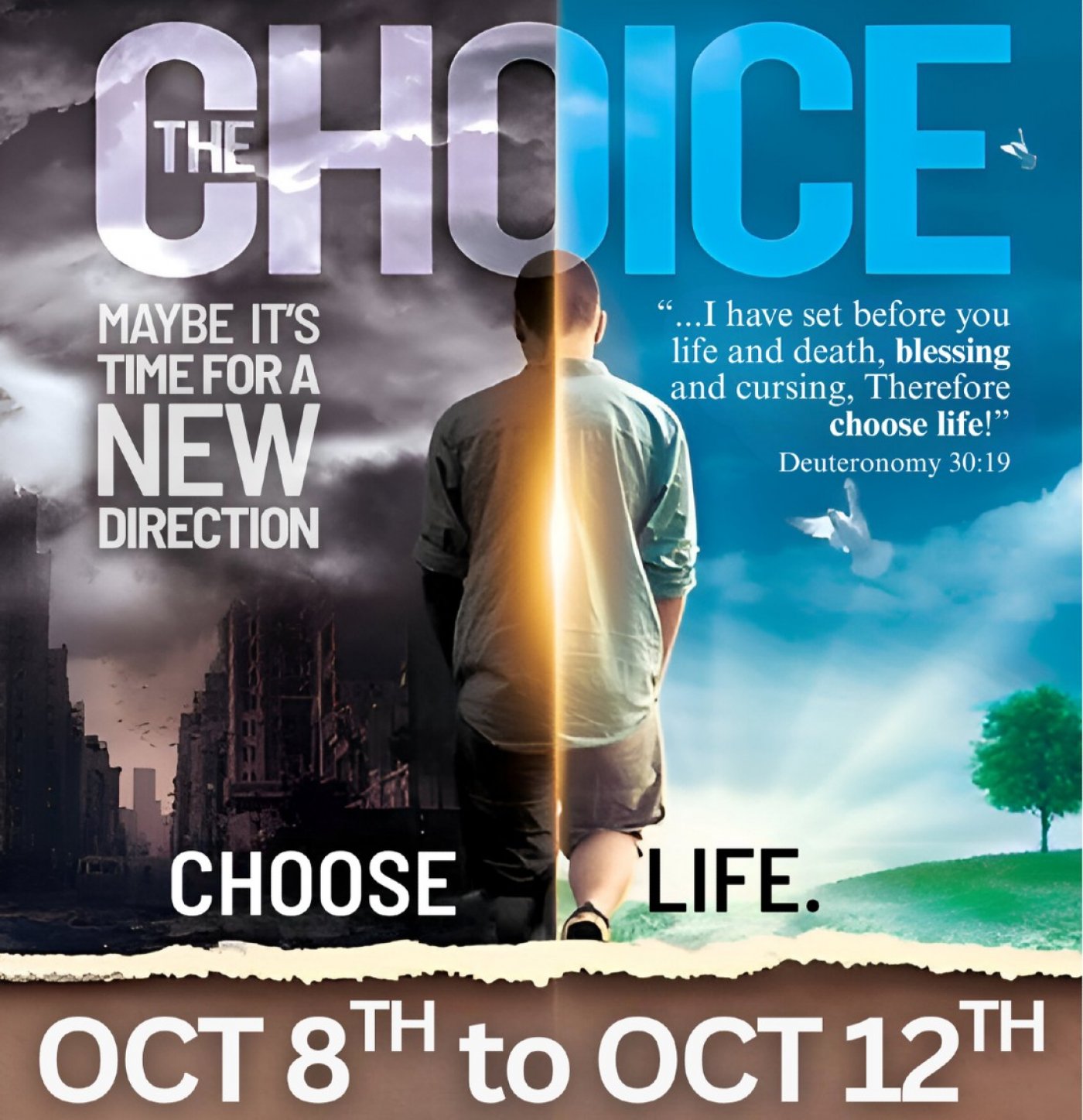IT'S TIME TO CHOOSE WISELY